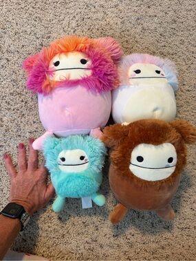 Squishmallow Yetis set